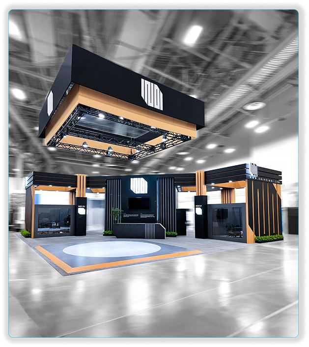 spotlight, attract booth design
